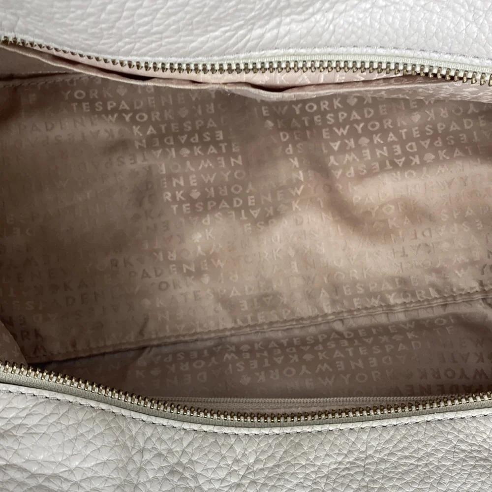 Tan/leather Kate Spade Knott large‎ satchel Bag